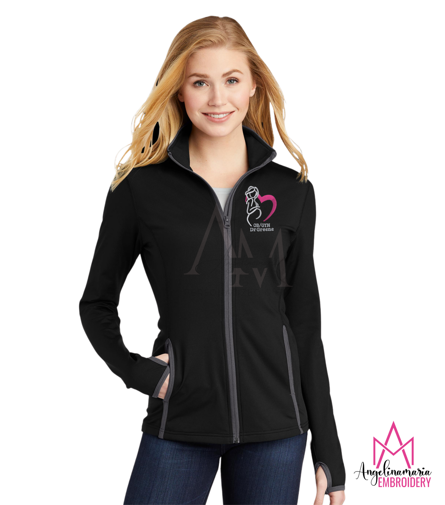 Women's | Ladies Thumbholes Jacket OB GYN | Gift idea | Nurse Gift ideas | Maternity Gift | Co-Workers Gifts